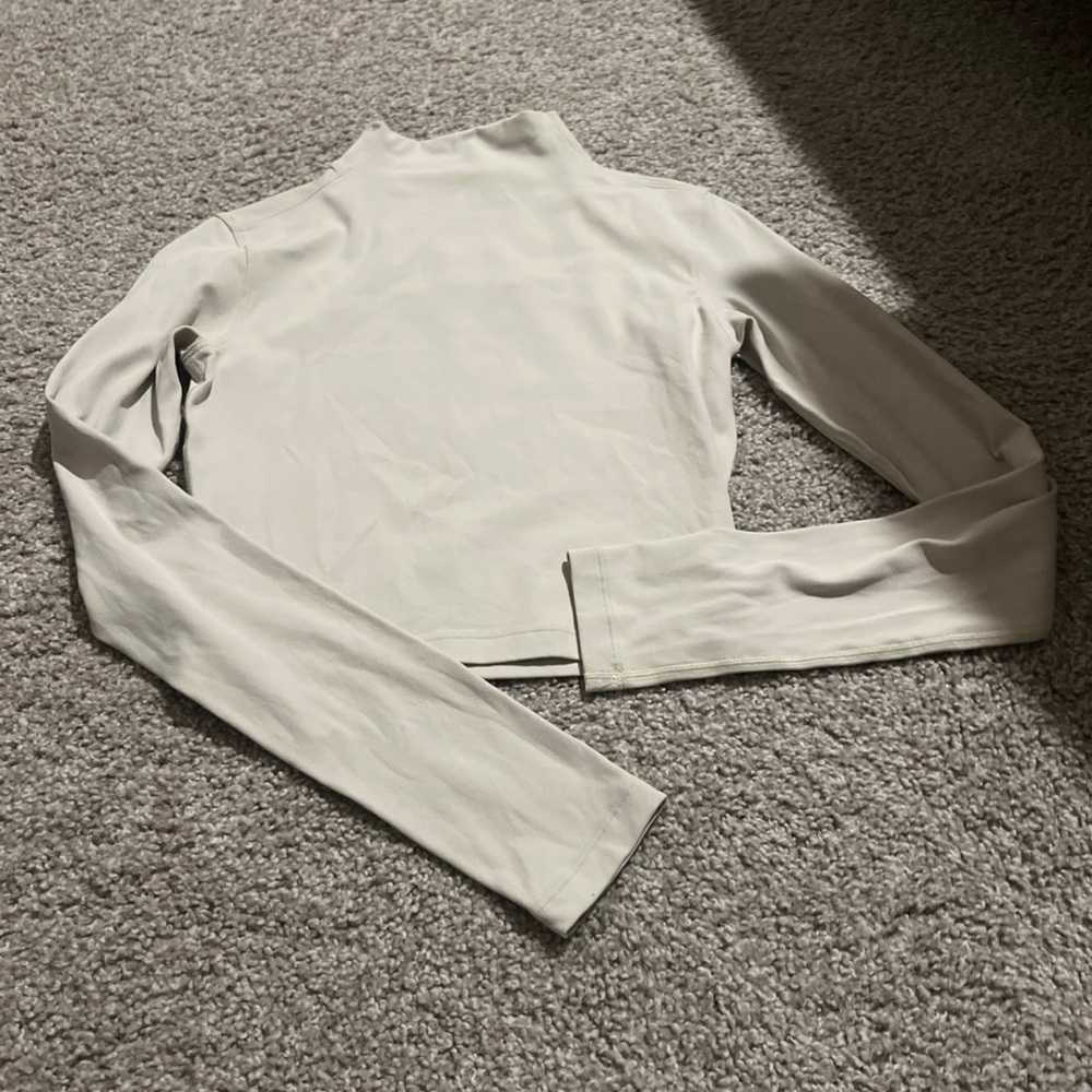 Lululemon All Aligned Mock Neck Long Sleeve shirt